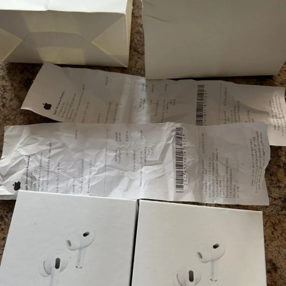 Apple AirPods Pro 2 with Charging Case - White(Sealed Box)